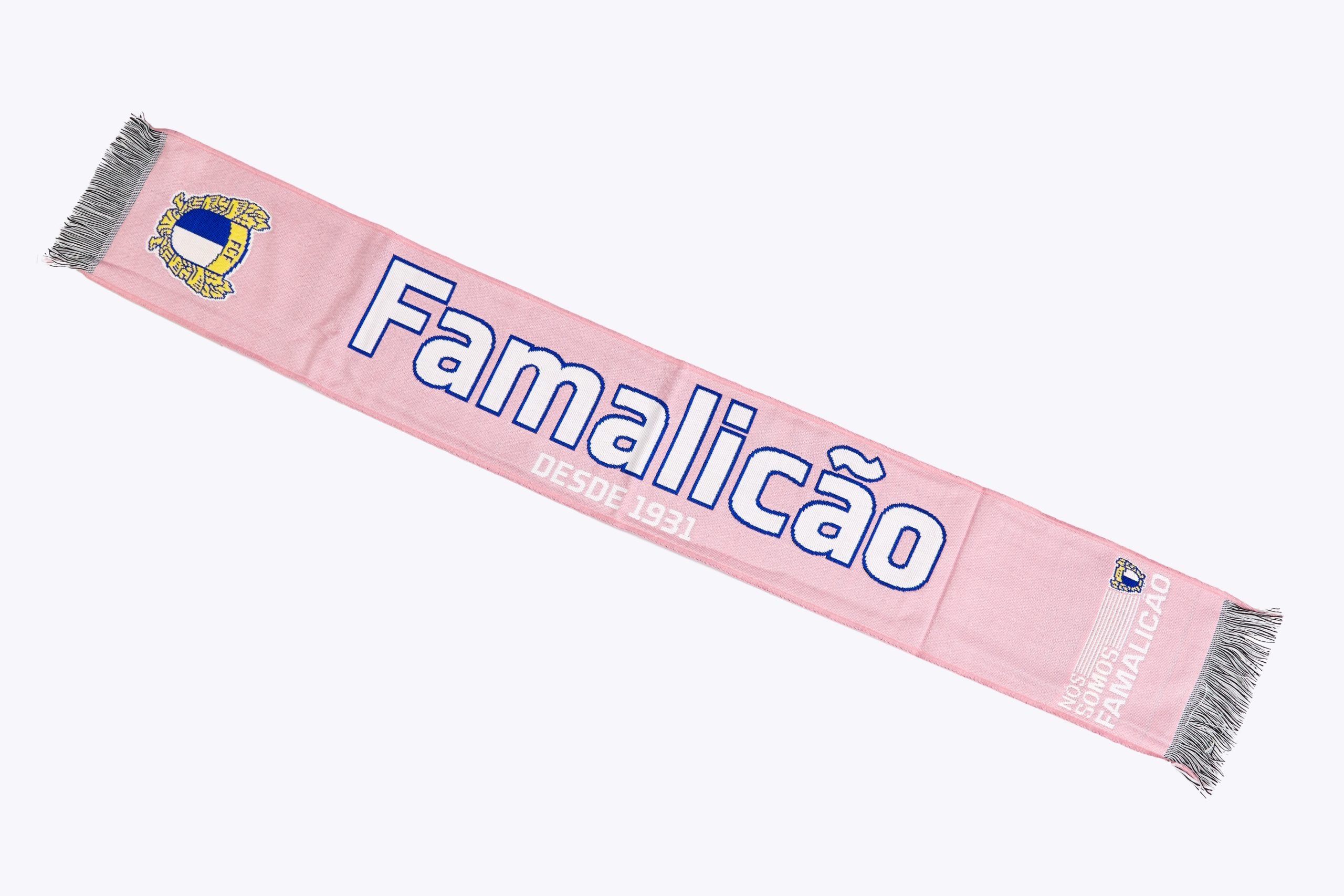 Cachecol Nós Somos Famalicão Rosa
