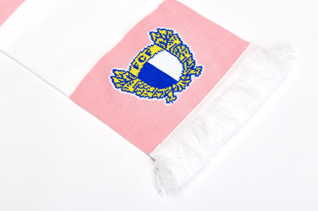 Cachecol Listrado Rosa